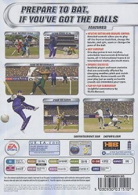 Cricket 2002 Box Art