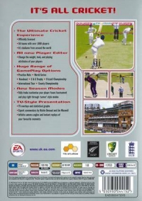 Cricket 2004 - EA Classics Box Art