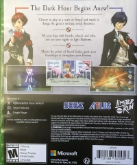 Persona 3 Portable Box Art