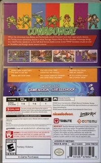 Teenage Mutant Ninja Turtles: Shredder's Revenge: Anniversary Edition Box Art