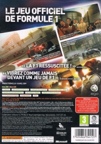 Formula 1 2010 [FR] Box Art