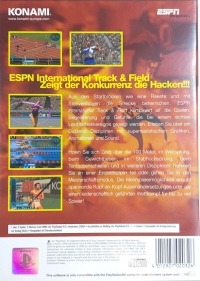 ESPN International Track & Field [DE] Box Art