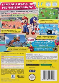 Mario & Sonic bei den Olympischen Spielen London 2012 (RVL-SIIP-GER1T3) Box Art