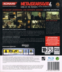 Metal Gear Solid 4: Guns of the Patriots [FR] Box Art