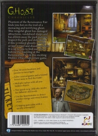 G.H.O.S.T Chronicles: Phantom Of Renaissance Fair - Hidden Object Adventures Box Art