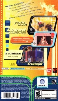 Lumines - Greatest Hits Box Art