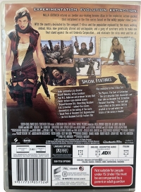 Resident Evil: Extinction - Limited Edition 2-Disc Set (DVD) Box Art