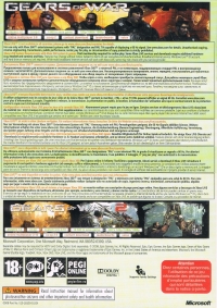 Gears of War / Gears of War 2 (Bundle Copy) Box Art