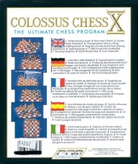 Colossus Chess X Box Art