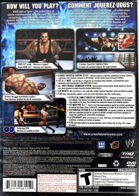 WWE SmackDown vs. Raw 2008 (Includes Bonus Disc) [CA] Box Art