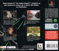 Star Wars: Rebel Assault II: The Hidden Empire [FR] Box Art