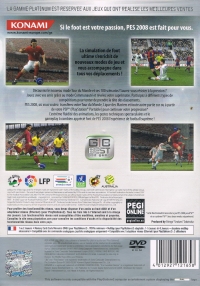 Pro Evolution Soccer 2008 - Platinum [FR] Box Art