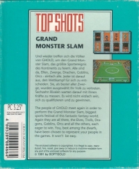 Grand Monster Slam - Top Shots Box Art