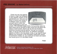 Pro Boxing Box Art