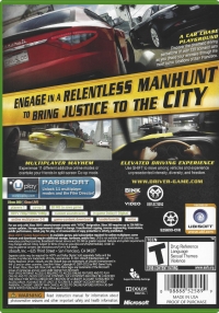 Driver: San Francisco Box Art