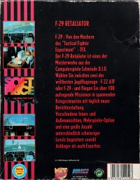 F29 Retaliator - Soft Price Box Art