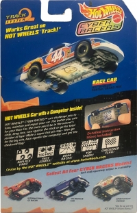 Hot Wheels Cyber Racers Race Car Box Art
