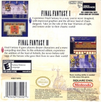 Final Fantasy I & II: Dawn of Souls Box Art
