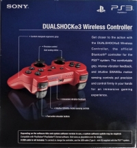 Sony DualShock 3 Wireless Controller CECHZC2U DR (99099) Box Art