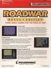 Roadwar Bonus Edition Box Art