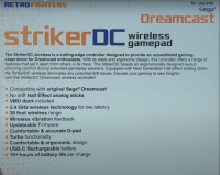 Retro Fighters StrikerDC Wireless Gamepad (blue) Box Art