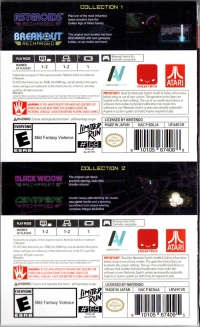 Atari Recharged Collection 1 + 2 Box Art