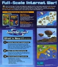Warcraft II: Battle.net Edition (Version 2.0 CD) Box Art