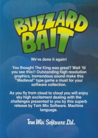 Buzzard Bait Box Art