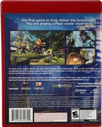 Ratchet & Clank Future: Tools of Destruction - Greatest Hits (Only On PlayStation text right) Box Art