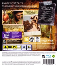 Uncharted 3: Drake's Deception: Game of the Year Edition Box Art