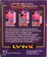 CSS Traffic Regulation Box Art