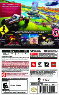 Lego 2K Drive Box Art