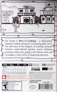 West of Loathing (Serenity Forge) Box Art