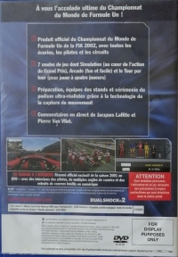 Formula 1 2002 (For Display Purposes Only) Box Art