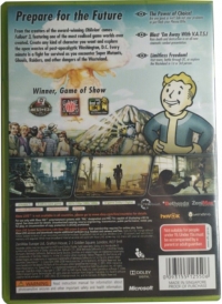 Fallout 3 (Made in Singapore) Box Art