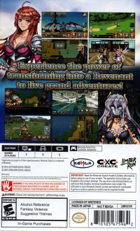 Revenant Saga & Revenant Dogma Box Art