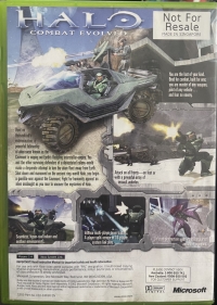 Halo: Combat Evolved (Not for Resale) Box Art