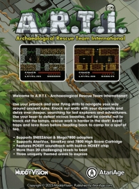 A.R.T.I:  Archaeological Rescue Team International Box Art