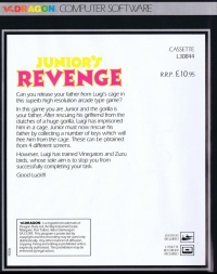 Junior's Revenge Box Art