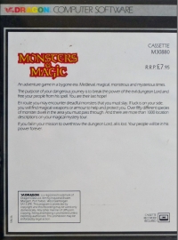 Monsters & Magic (Dragon Data) Box Art