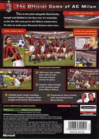 Club Football: 2003/04 Season: AC Milan Box Art
