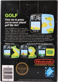 Golf (5 screw cartridge / System) Box Art