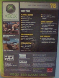Official Xbox Magazine Game Disc Holiday 2007 Box Art