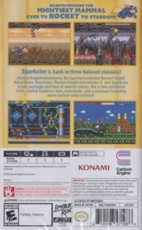 Rocket Knight Adventures: Re-Sparked Box Art