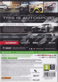 Grid Autosport - Limited Black Edition Box Art