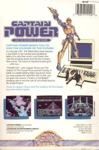 Captain Power and the Soldiers of the Future Box Art