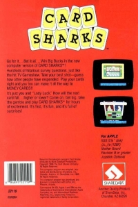 Card Sharks Box Art