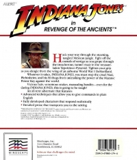Indiana Jones in Revenge of the Ancients Box Art
