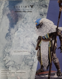 Destiny Variks the Loyal Replica Statue Box Art