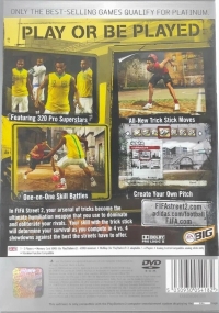 FIFA Street 2 - Platinum Box Art